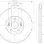 Kočioni disk TEXTAR 92119003