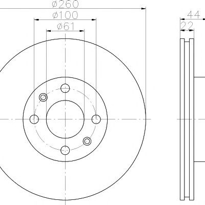 Kočioni disk TEXTAR 92119203