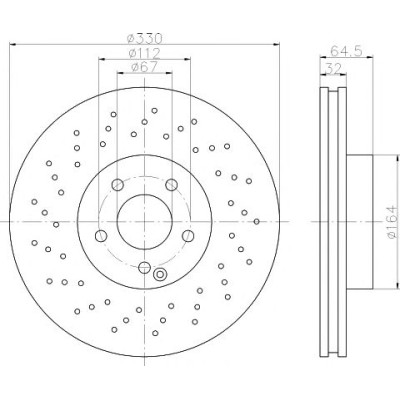 Kočioni disk TEXTAR 92120207