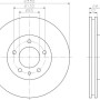 Kočioni disk TEXTAR 92121505