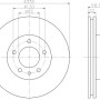 Kočioni disk TEXTAR 92121605