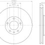 Kočioni disk TEXTAR 92121705