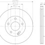 Kočioni disk TEXTAR 92124503