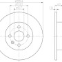Kočioni disk TEXTAR 92124703
