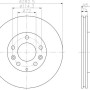 Kočioni disk TEXTAR 92125503