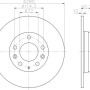 Kočioni disk TEXTAR 92125603