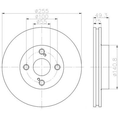 Kočioni disk TEXTAR 92125903