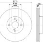 Kočioni disk TEXTAR 92126003