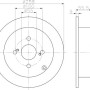 Kočioni disk TEXTAR 92126103