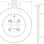 Kočioni disk TEXTAR 92126303