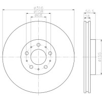 Kočioni disk TEXTAR 92126603
