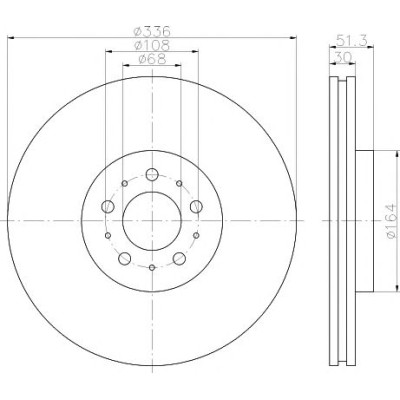 Kočioni disk TEXTAR 92126703