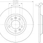 Kočioni disk TEXTAR 92129603