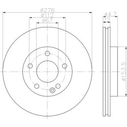 Kočioni disk TEXTAR 92131903