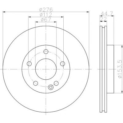 Kočioni disk TEXTAR 92131903