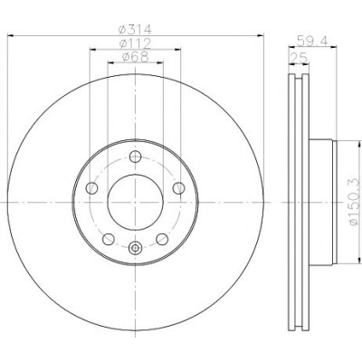 Kočioni disk TEXTAR 92132205