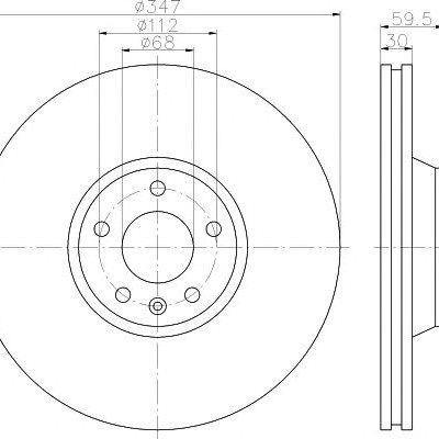 Kočioni disk TEXTAR 92132400