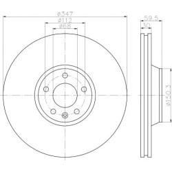 Kočioni disk TEXTAR 92132405