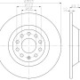 Kočioni disk TEXTAR 92132503
