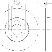 Kočioni disk TEXTAR 92133003