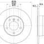 Kočioni disk TEXTAR 92133103