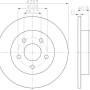 Kočioni disk TEXTAR 92133703