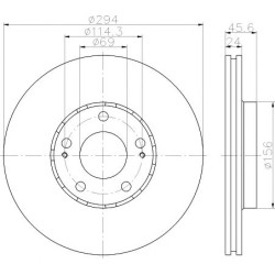 Kočioni disk TEXTAR 92135203