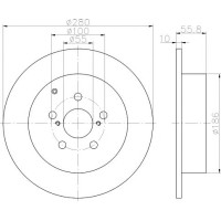 Kočioni disk TEXTAR 92135703