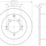 Kočioni disk TEXTAR 92136103