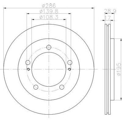 Kočioni disk TEXTAR 92136800