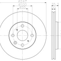 Kočioni disk TEXTAR 92141903