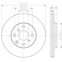 Kočioni disk TEXTAR 92141903