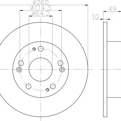 Kočioni disk TEXTAR 92144603