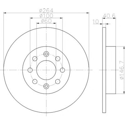 Kočioni disk TEXTAR 92145903