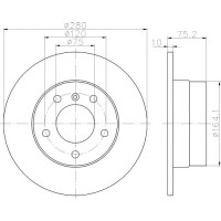 Kočioni disk TEXTAR 92146003