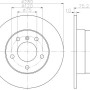 Kočioni disk TEXTAR 92146003