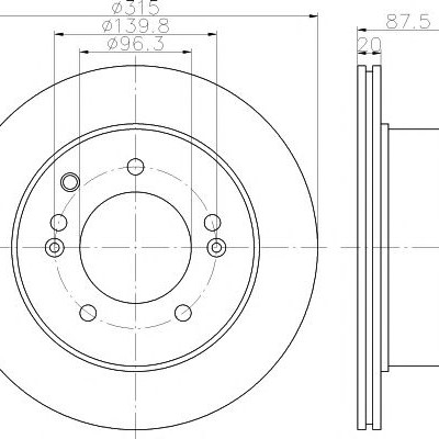 Kočioni disk TEXTAR 92147400