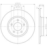 Kočioni disk TEXTAR 92148200