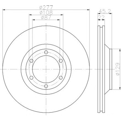 Kočioni disk TEXTAR 92149400