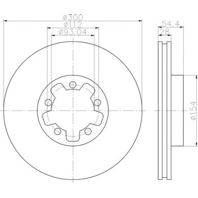 Kočioni disk TEXTAR 92151903
