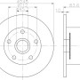 Kočioni disk TEXTAR 92154303
