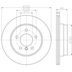 Kočioni disk TEXTAR 92154903