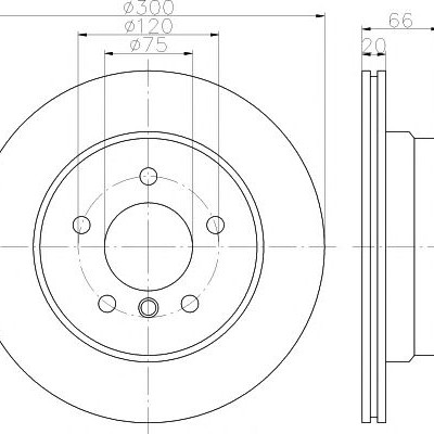 Kočioni disk TEXTAR 92154903