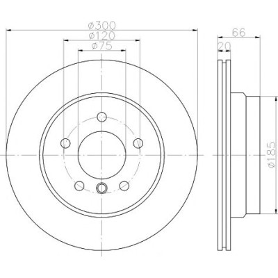 Kočioni disk TEXTAR 92154903