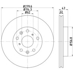 Kočioni disk TEXTAR 92156600