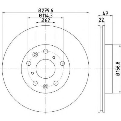 Kočioni disk TEXTAR 92156600