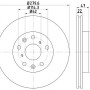 Kočioni disk TEXTAR 92156600
