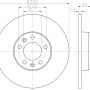 Kočioni disk TEXTAR 92157100