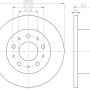 Kočioni disk TEXTAR 92157600