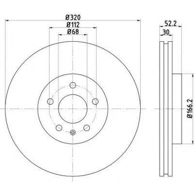 Kočioni disk TEXTAR 92160003